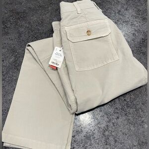 Marine Layer Breyer Relaxed Utility Pant, Natural, Size 32, Spring ‘23